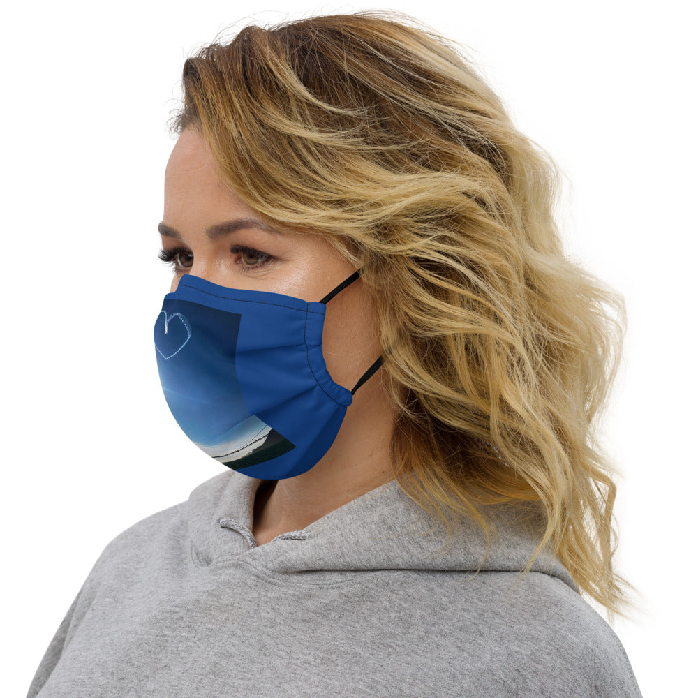 Premium face mask, The Heart of San Francisco