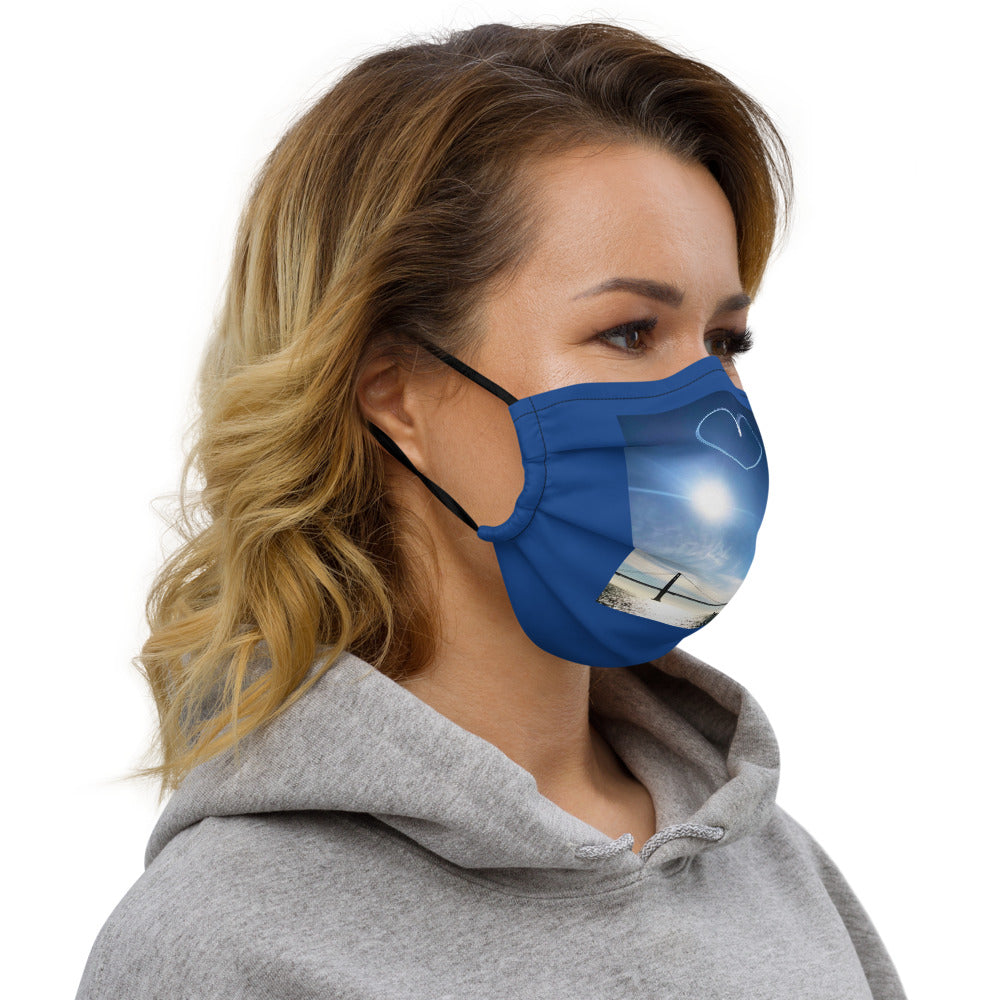 Premium face mask, The Heart of San Francisco