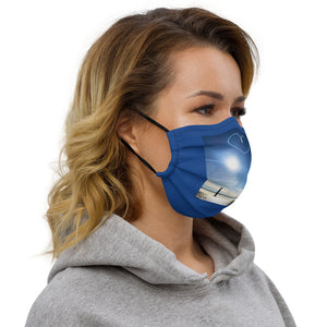 Premium face mask, The Heart of San Francisco