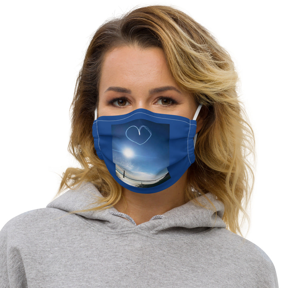 Premium face mask, The Heart of San Francisco