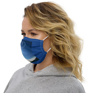 Premium face mask, The Heart of San Francisco