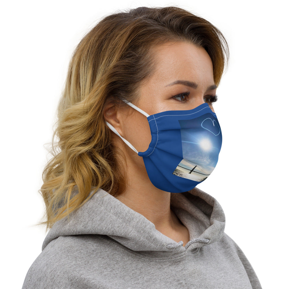 Premium face mask, The Heart of San Francisco
