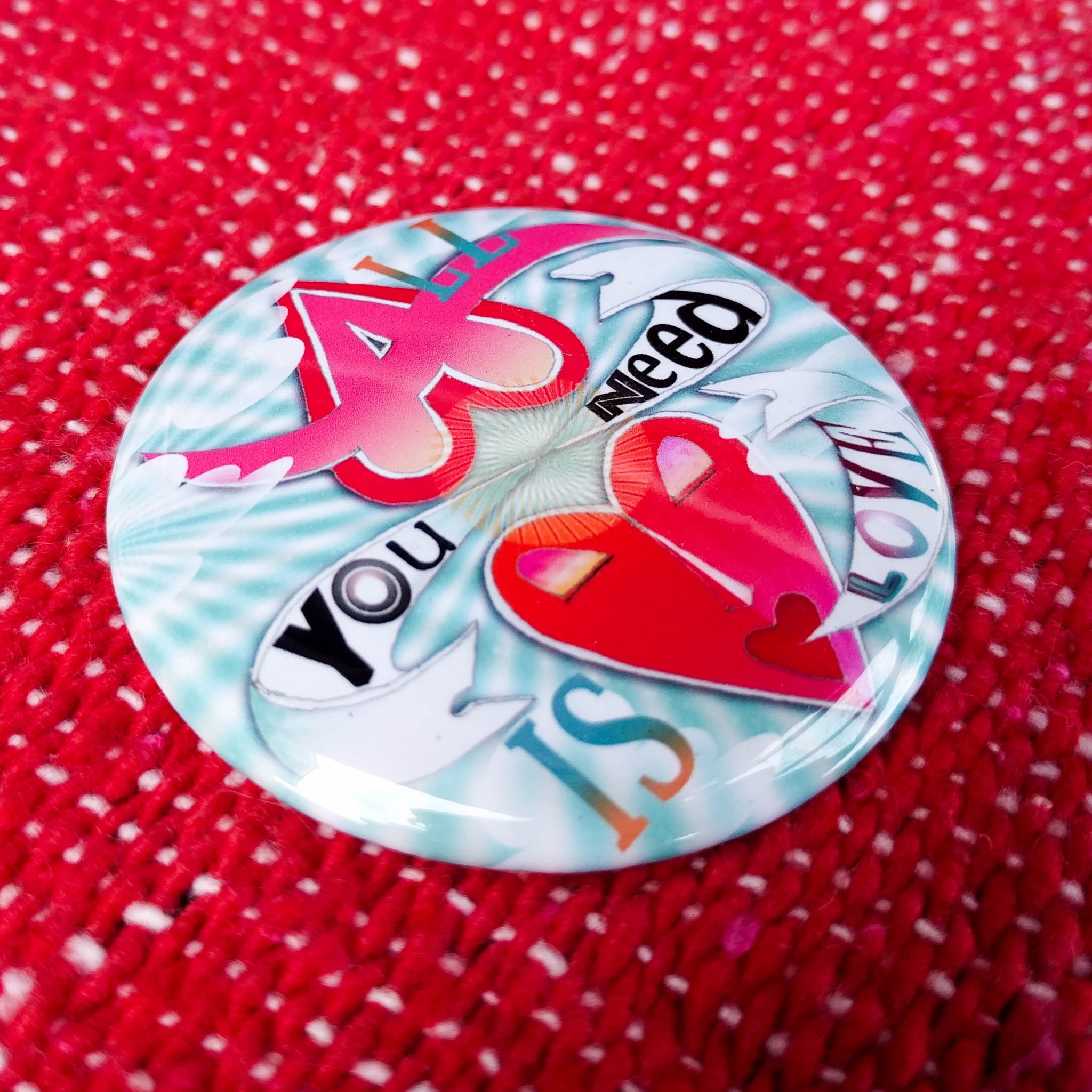 All you need is love Summer of Love button