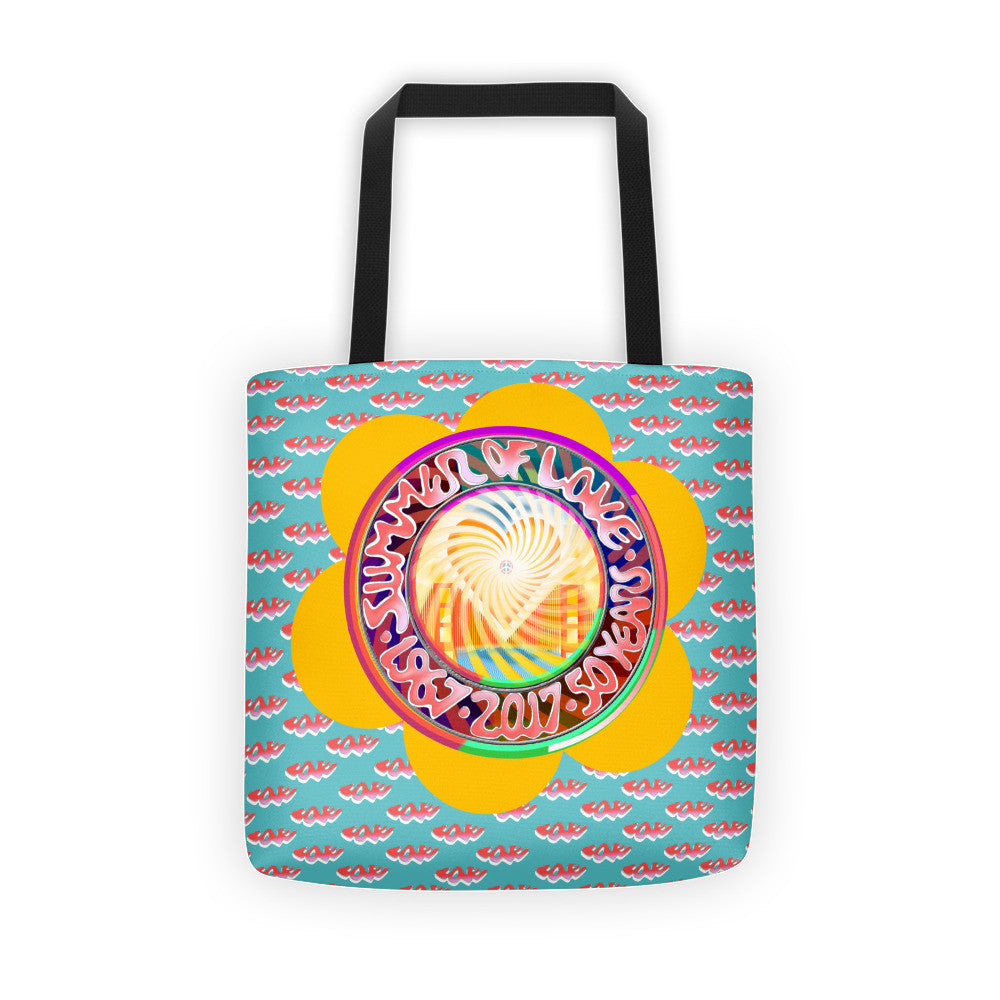 Summer of LOVE 50th Anniversary Tote Bag