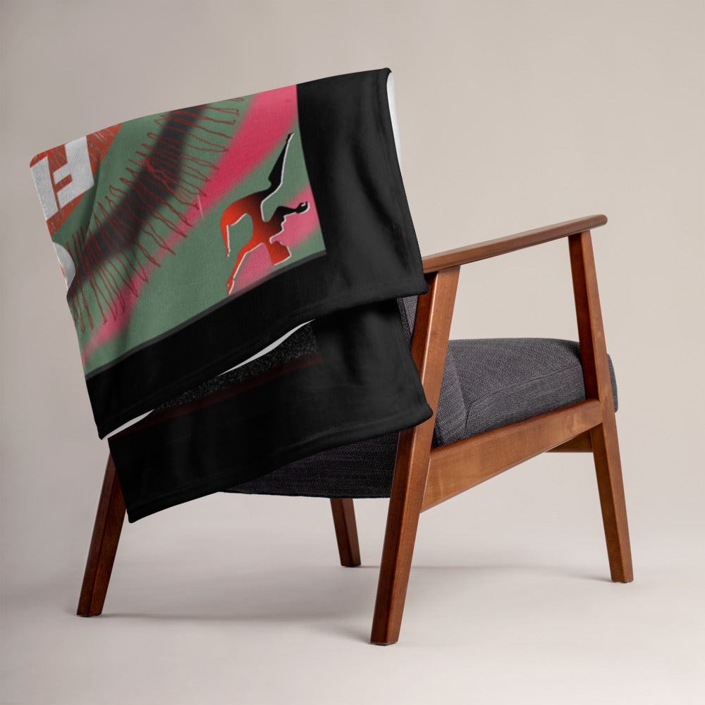 Throw Blanket, 6 Feet Apart or 6 Feet Under