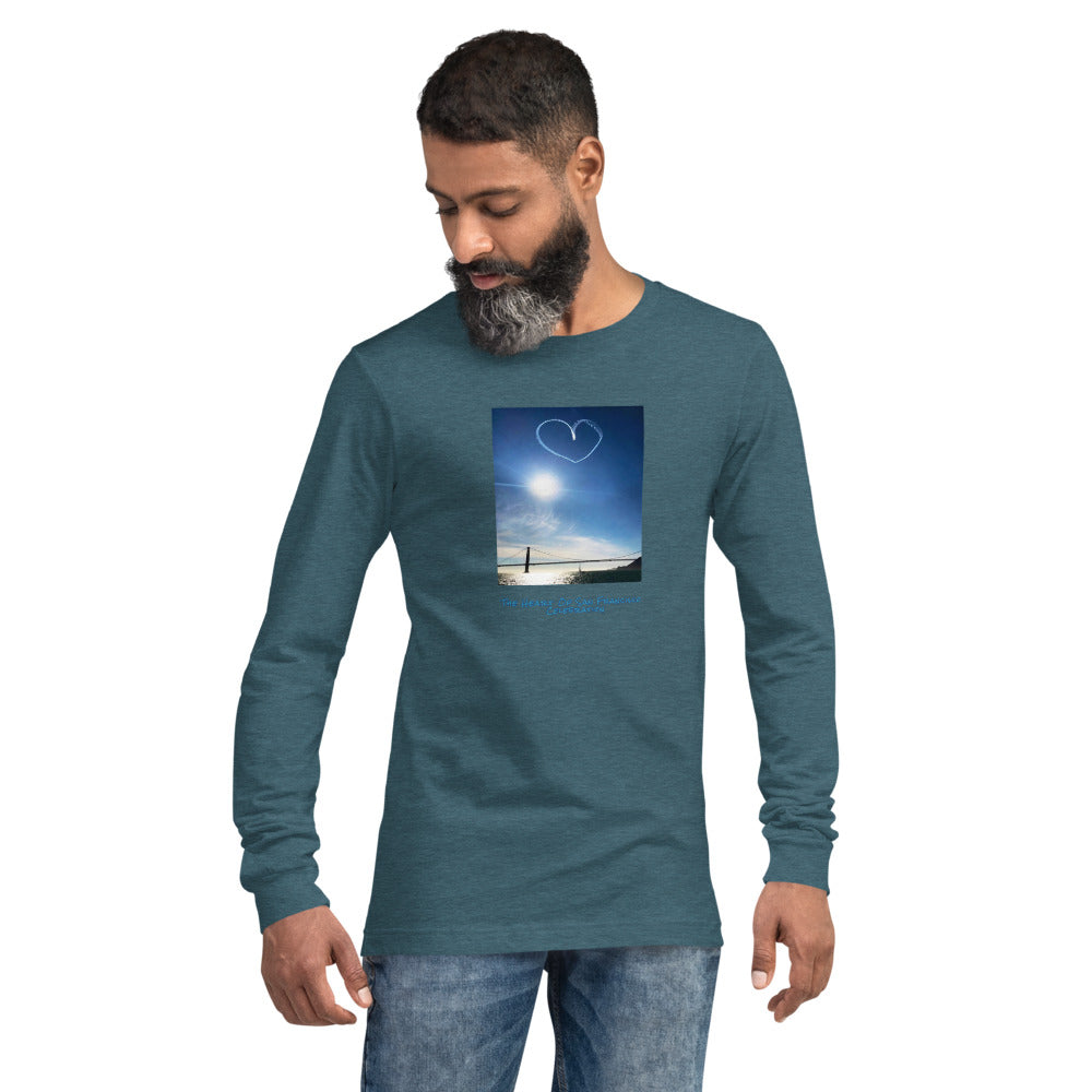 Unisex Long Sleeve Tee, The Heart Of San Francisco