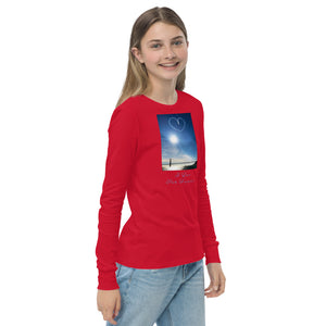 Youth long sleeve tee, The Heart Over San Francisco