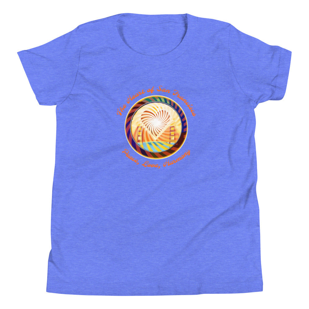 Youth Short Sleeve T-Shirt, The Heart of San Francisco